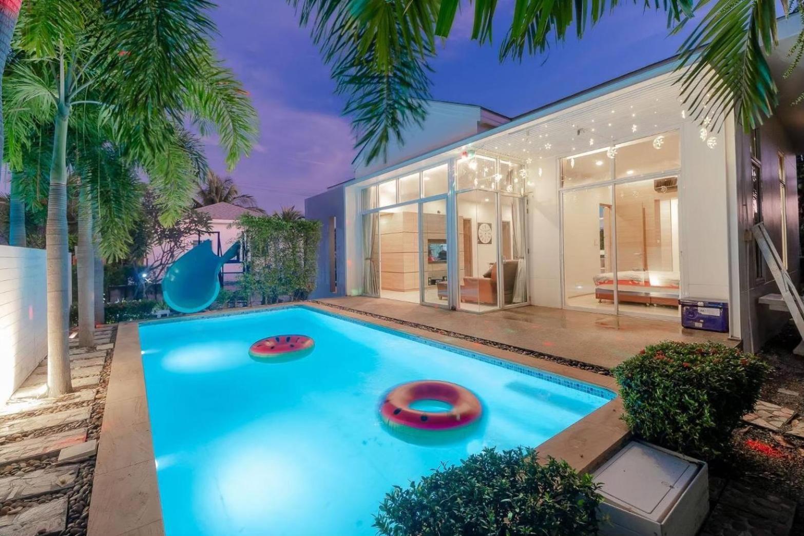 Near Beach One Pool Villa 1 Cha-Am Ngoại thất bức ảnh